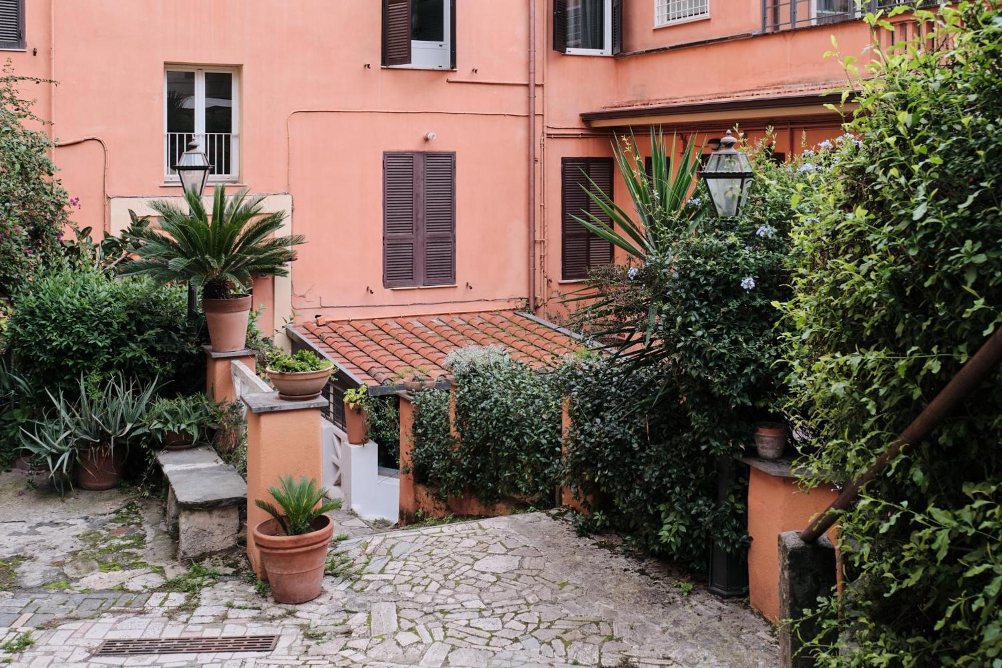 Trastevere- Flat Con Giardino, Ac, Wi-Fi & Netflix Rom Eksteriør billede