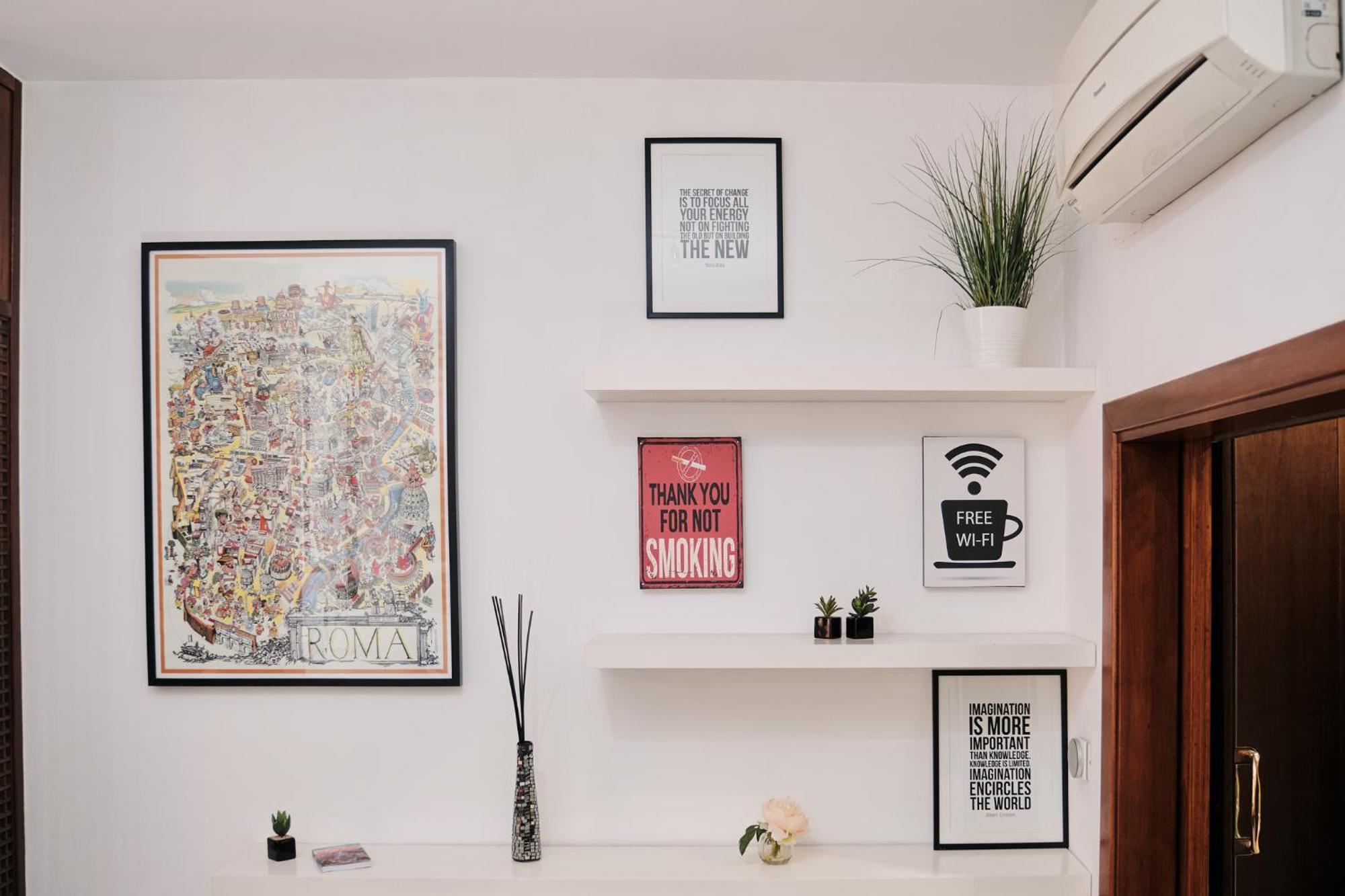 Trastevere- Flat Con Giardino, Ac, Wi-Fi & Netflix Rom Eksteriør billede