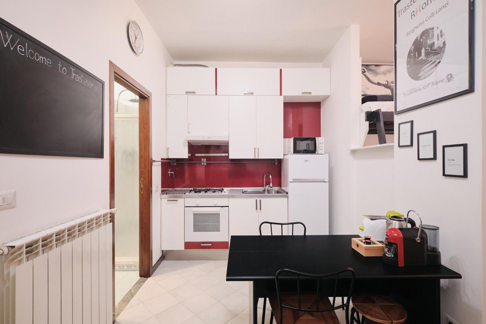 Trastevere- Flat Con Giardino, Ac, Wi-Fi & Netflix Rom Eksteriør billede